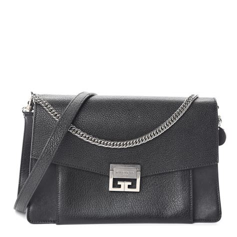 black shoulder bag givenchy gv3|GIVENCHY Sugar Goatskin Medium GV3 Shoulder Bag Black .